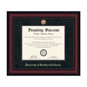 USC Trojans Legacy Suede Medallion 11 x 14 Diploma Frame MD/JD/PharmD/DDS